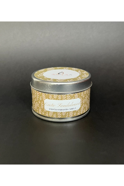 Parafin Tin Candle - Exotic Sandalwood 